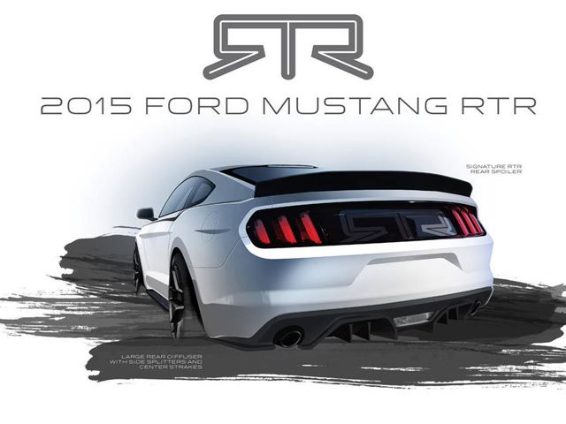Первые изображение 2015 Ford Mustang RTR